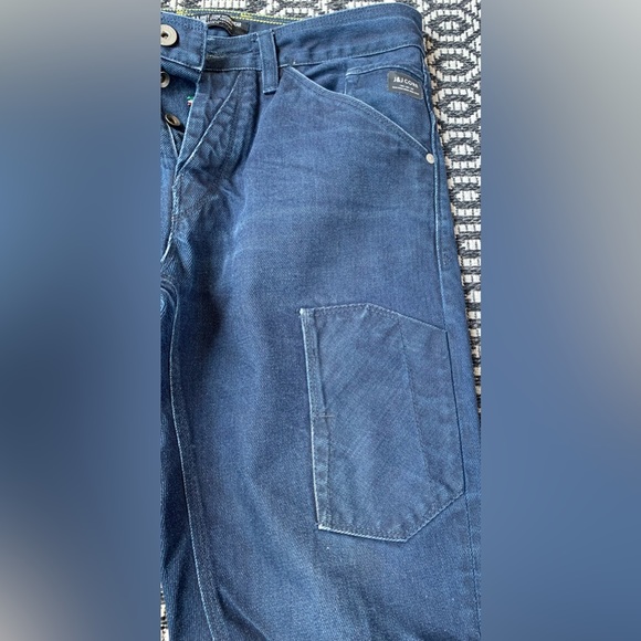 Jack and Jones Denim workwear CORE Anti Fit Button Fly - Picture 7 of 8